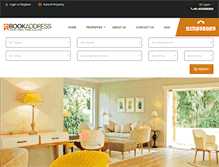 Tablet Screenshot of bookaddress.com